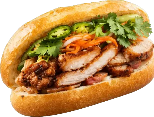 Cold Cut Pork Belly Sandwich